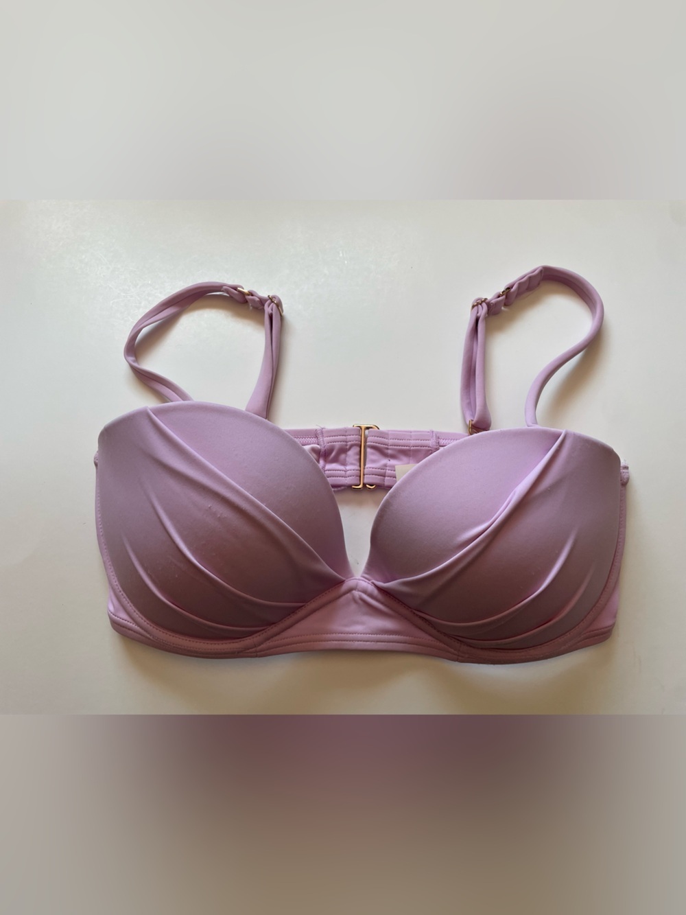 Victorias Secret Push Up Bikini Swim Top Purple Size 34D